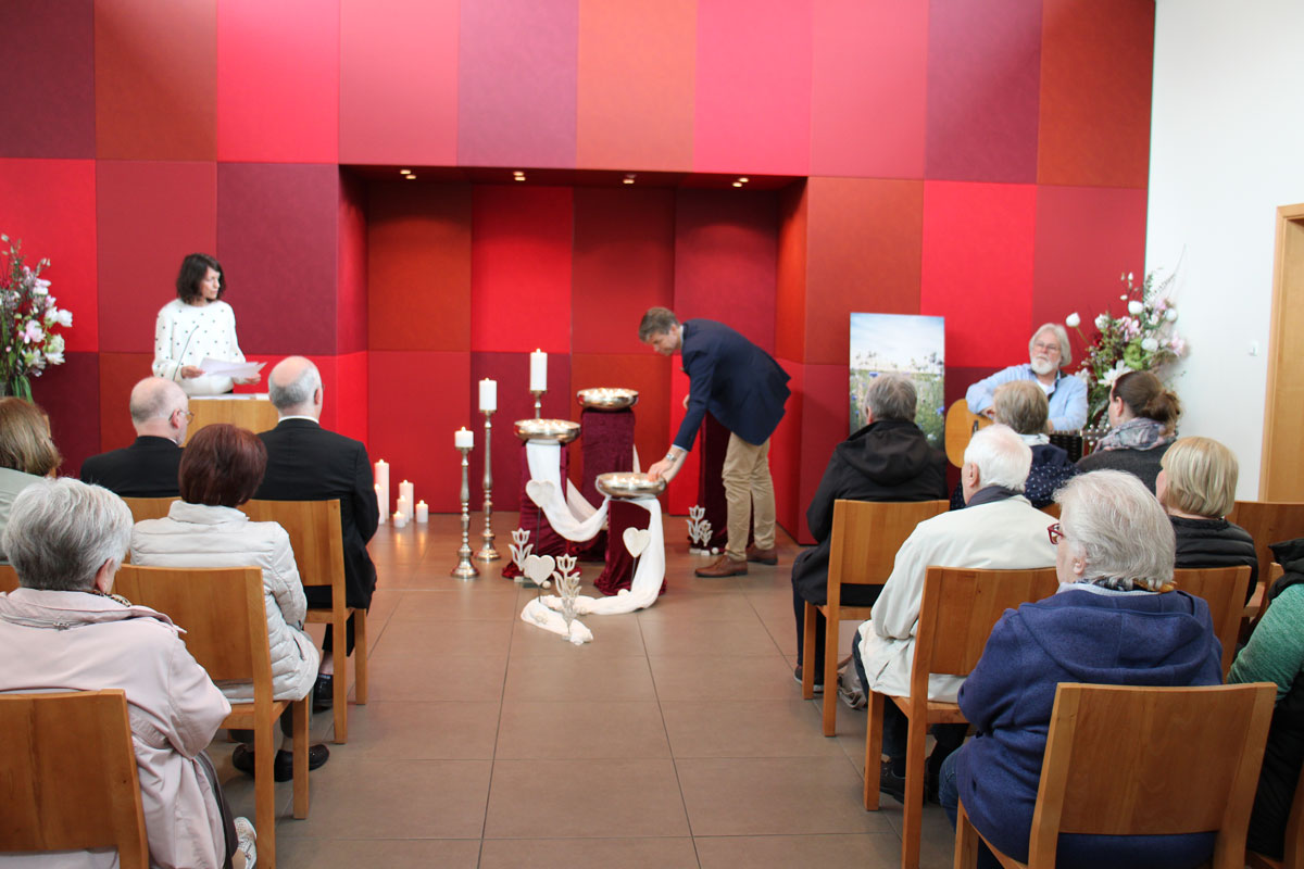 Lichgedenkfeier im Bestattungsinstitut Bade